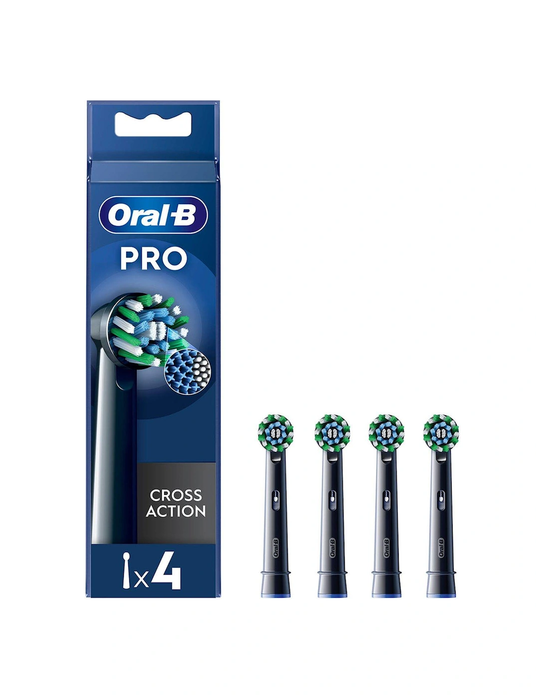 Oral-B Cross Action Black 4ct, 3 of 2