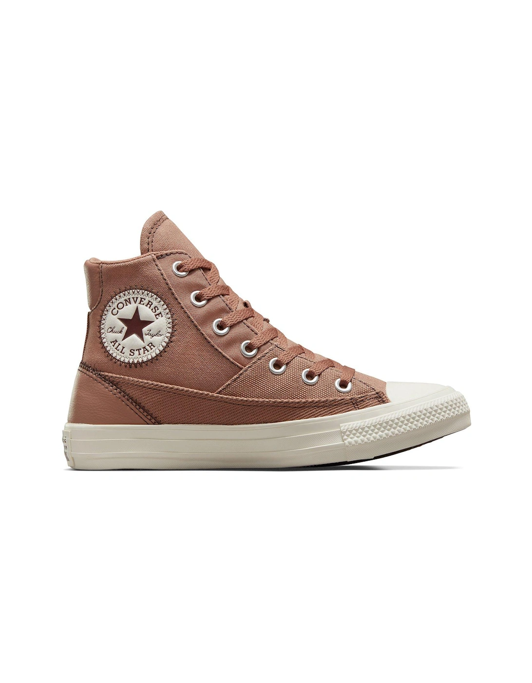 Chuck Taylor All Star Patchwork Canvas Hi-Tops - Brown, 6 of 5
