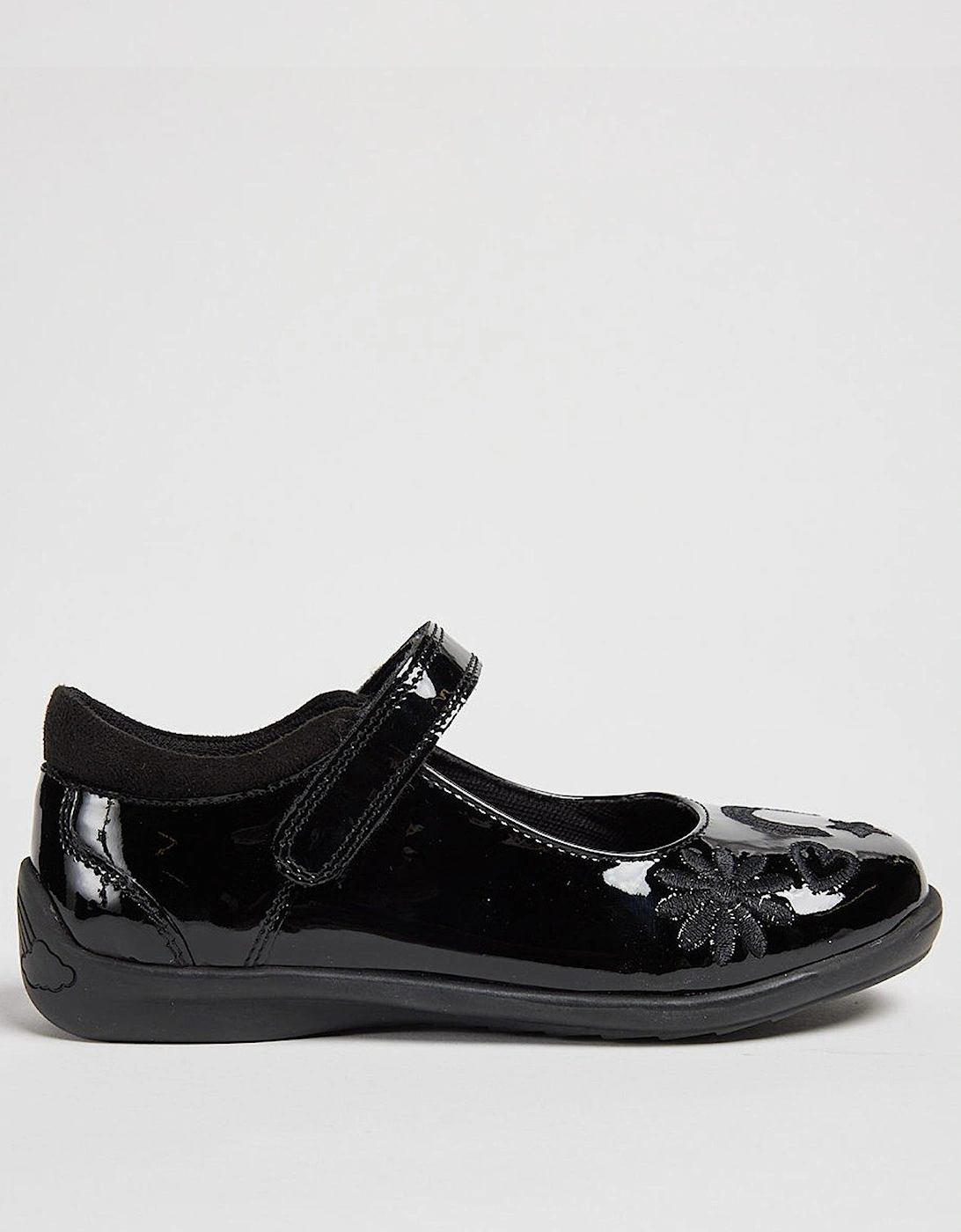 Unibow Patent School Shoe - Black, 2 of 1