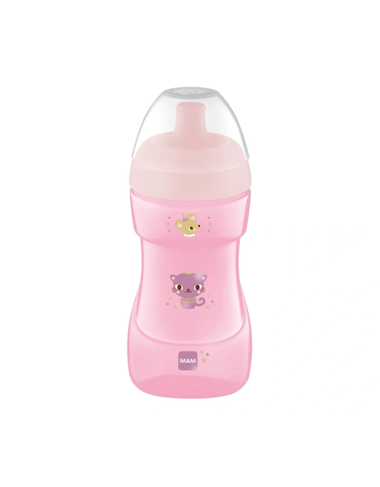330ml Sports Cup - Pink - 12 months +