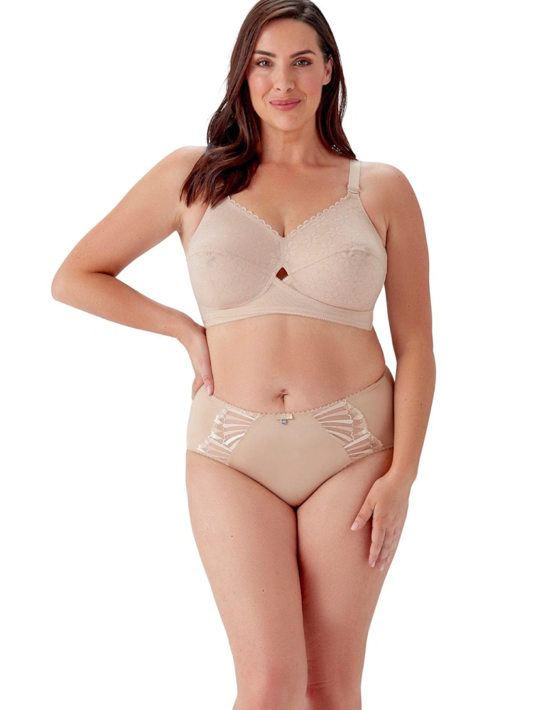 Non Wired Soft Full Cup Bra - Nude