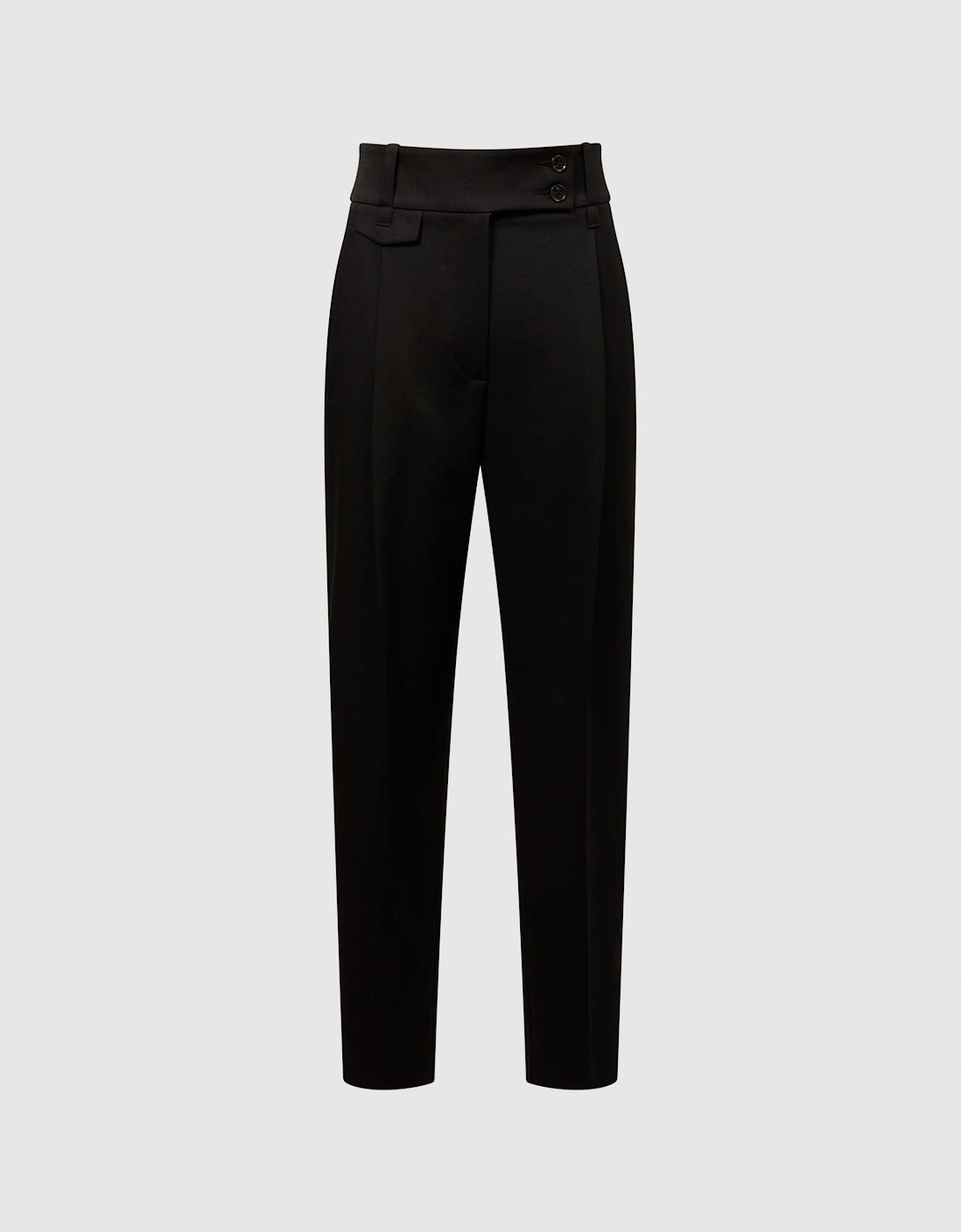 High Rise Cropped Tapered Trousers, 2 of 1
