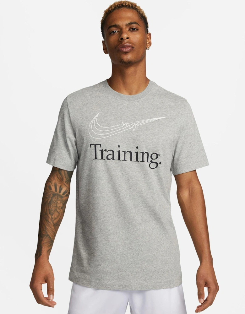 Dri-Fit Training T-Shirt - Dark Grey