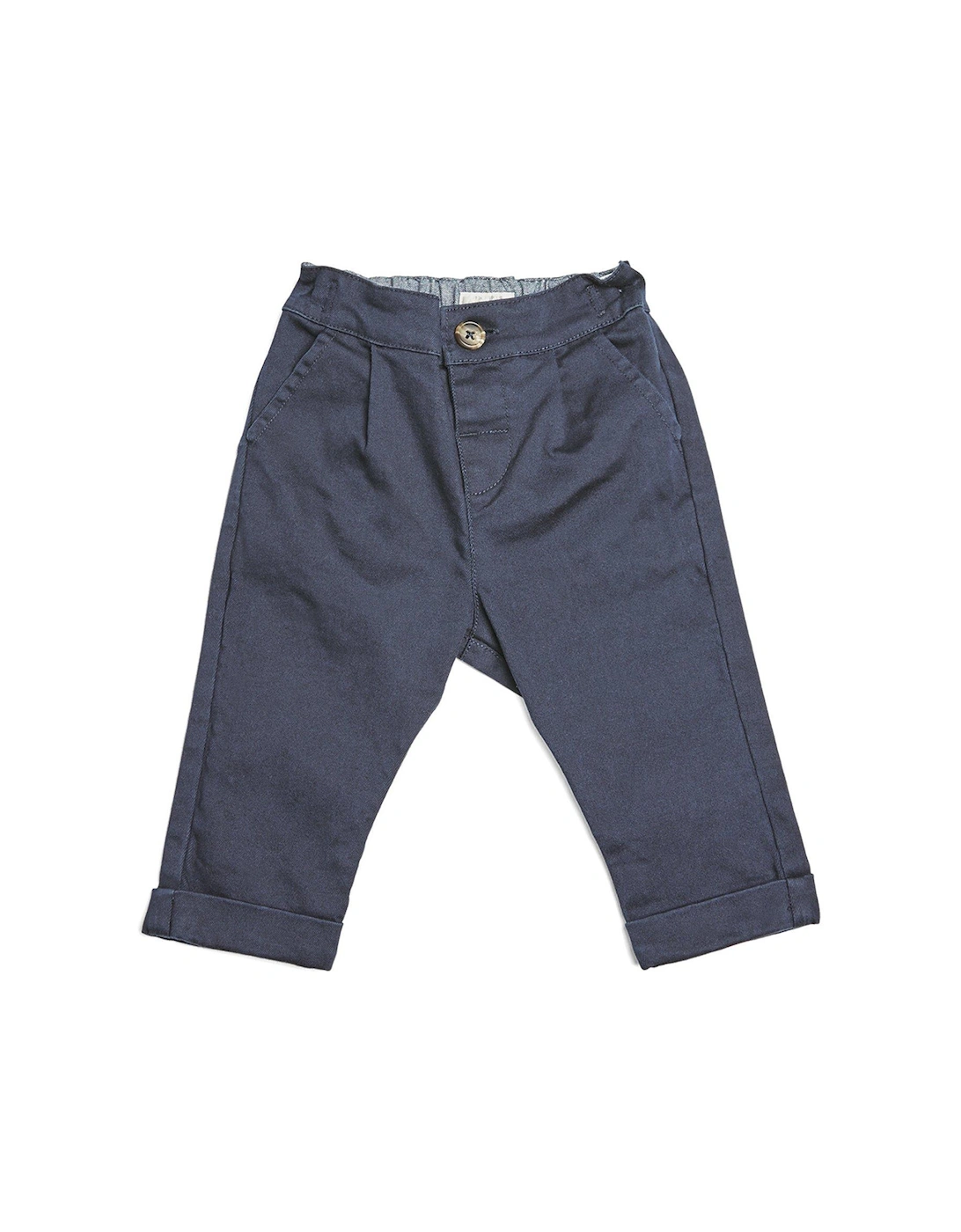 Baby Boys Chino Trouser - Blue, 3 of 2