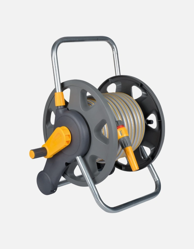 Assembled 2-in-1 Hose Reel with  20m Hose