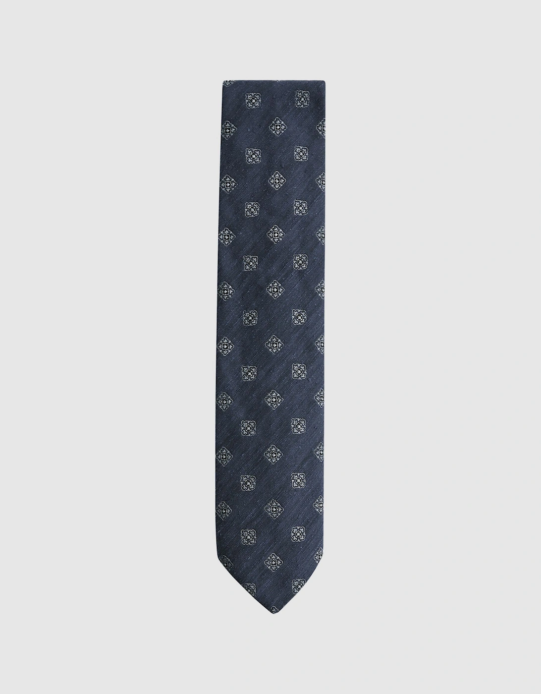 Textured Silk Medallion Tie, 2 of 1