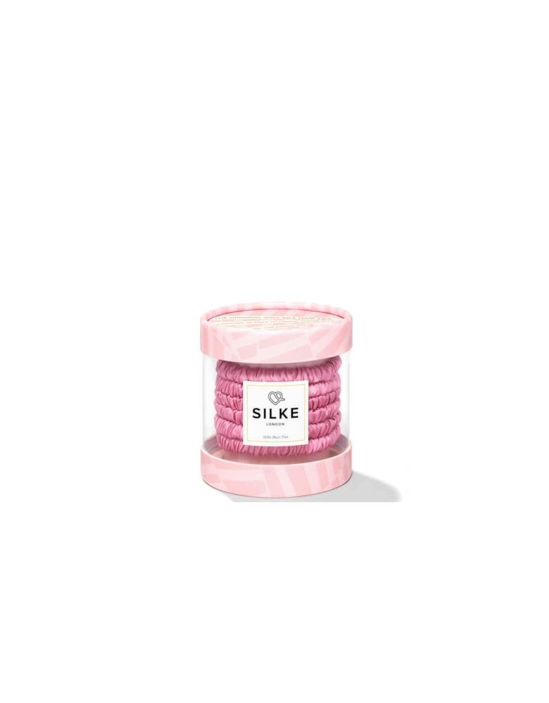 SILKE Hair Ties Blossom Powder - Pink