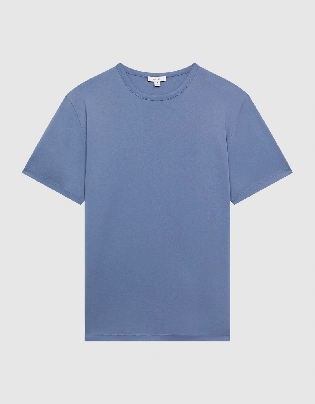 Mercerised Cotton Crew Neck T-Shirt, 2 of 1