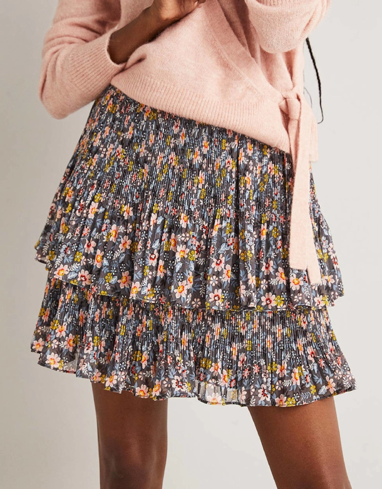 Plisse Mini Skirt