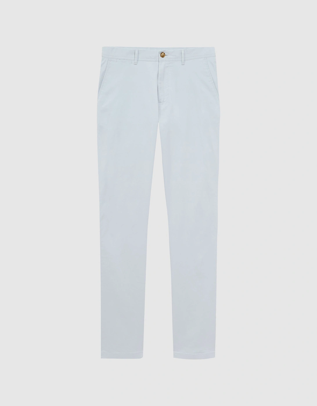 Slim Fit Washed Cotton Blend Chinos, 2 of 1