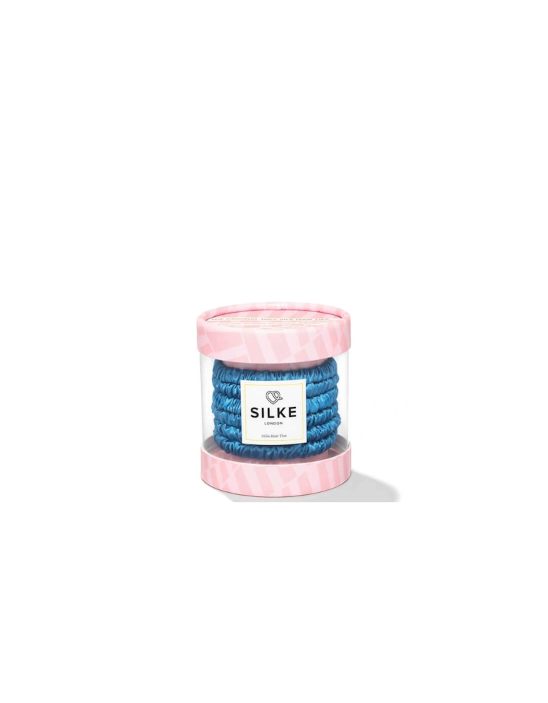 SILKE Hair Ties Bluebelle Powder - Blue