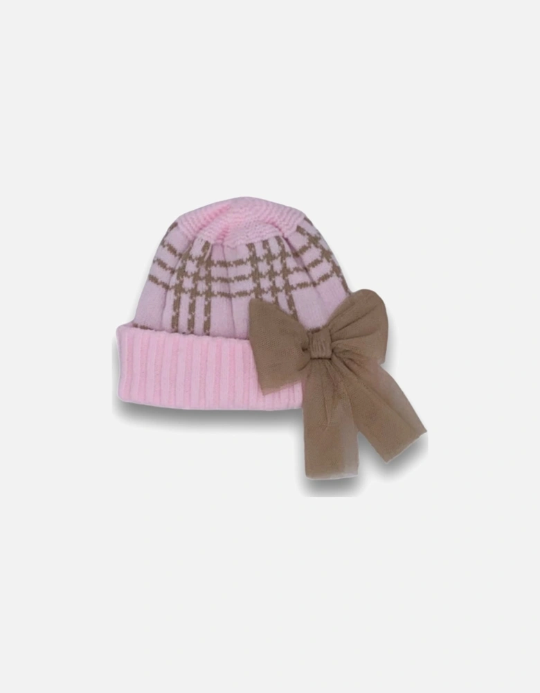 Pink Pull On Hat