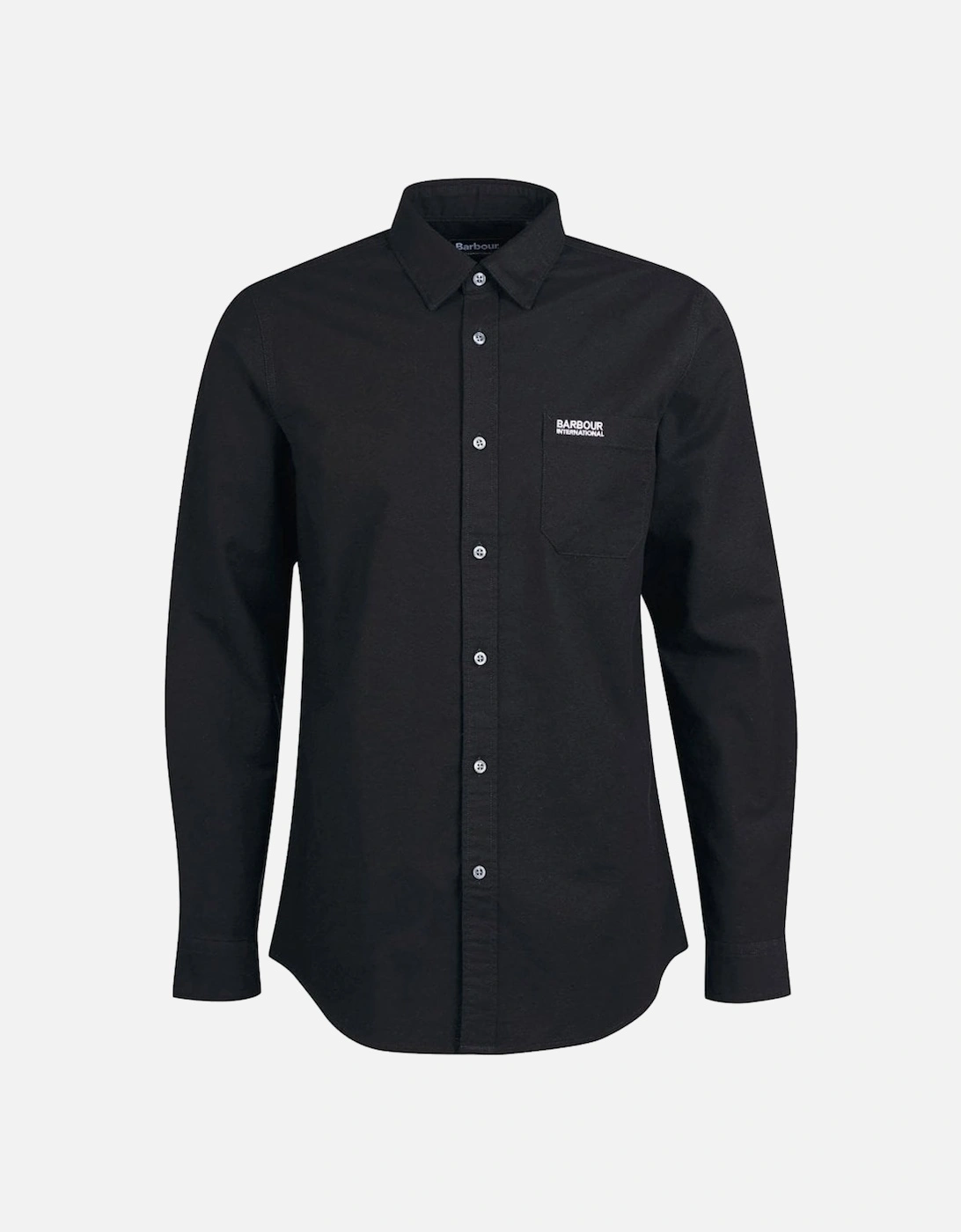 Men's black Kinetic Long Sleeved Shirt, 3 of 2