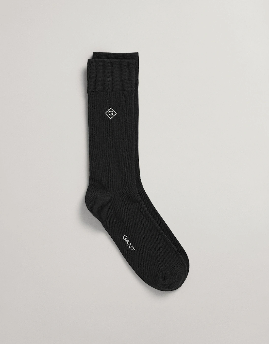 Mens Rib Diamond Socks, 2 of 1