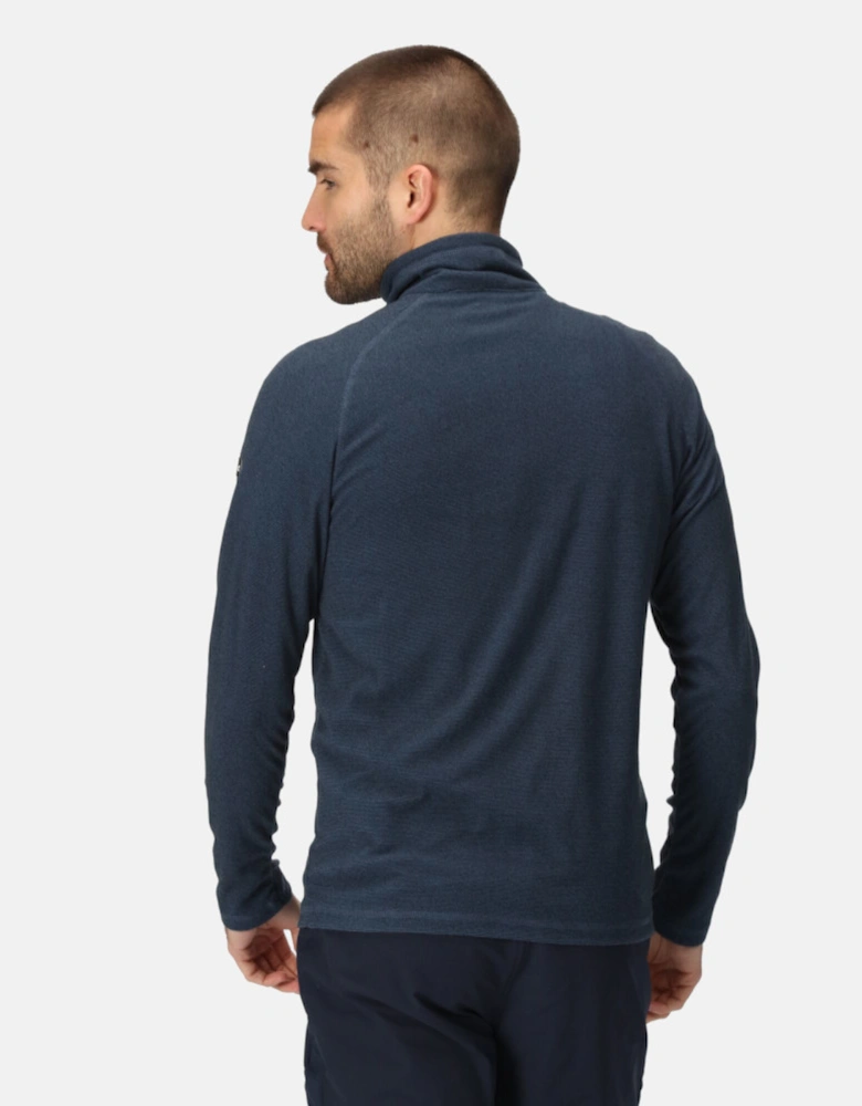 Mens Montes Lightweight Half Zip Summer Fleece Top