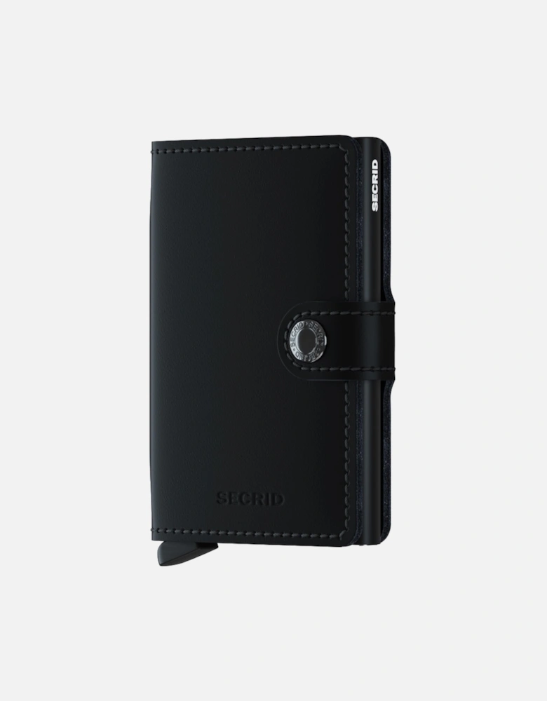 Mini Wallet Matte Black
