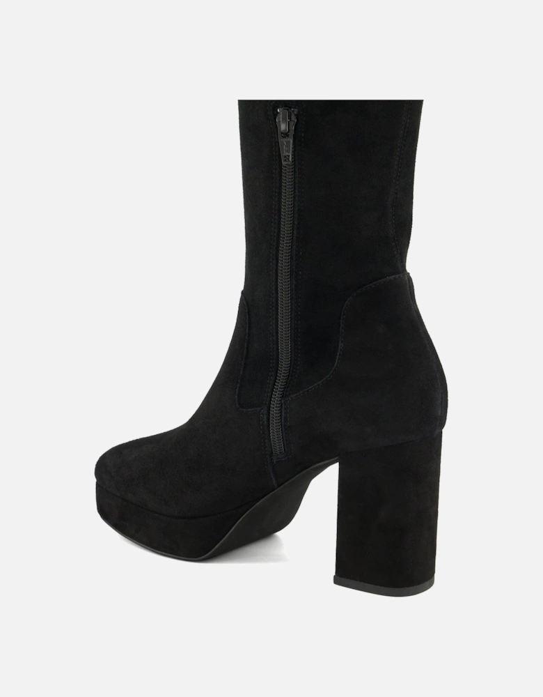 Ladies Sassy - Platform Knee-High Boots