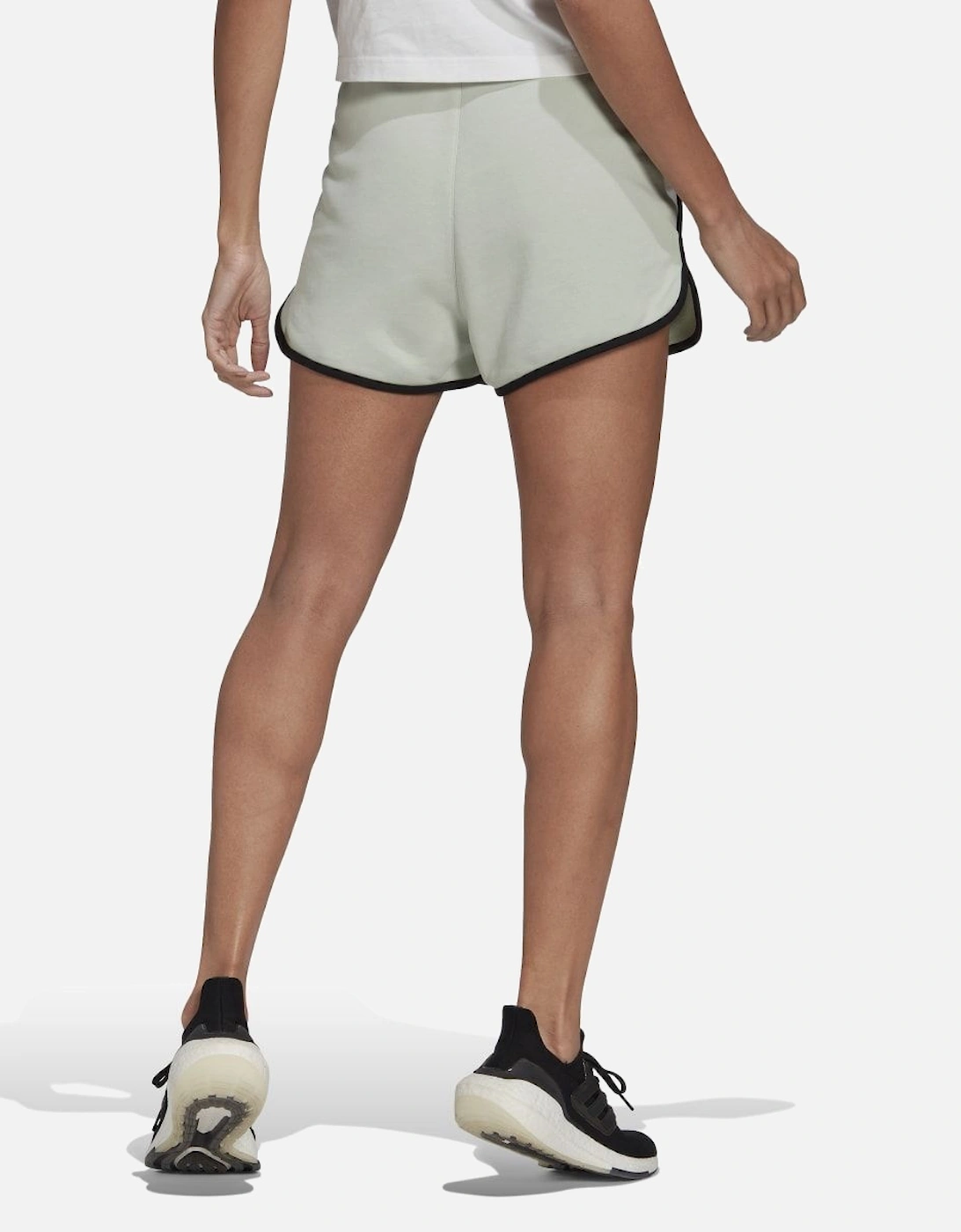 Womens French Terry High-Rise Shorts