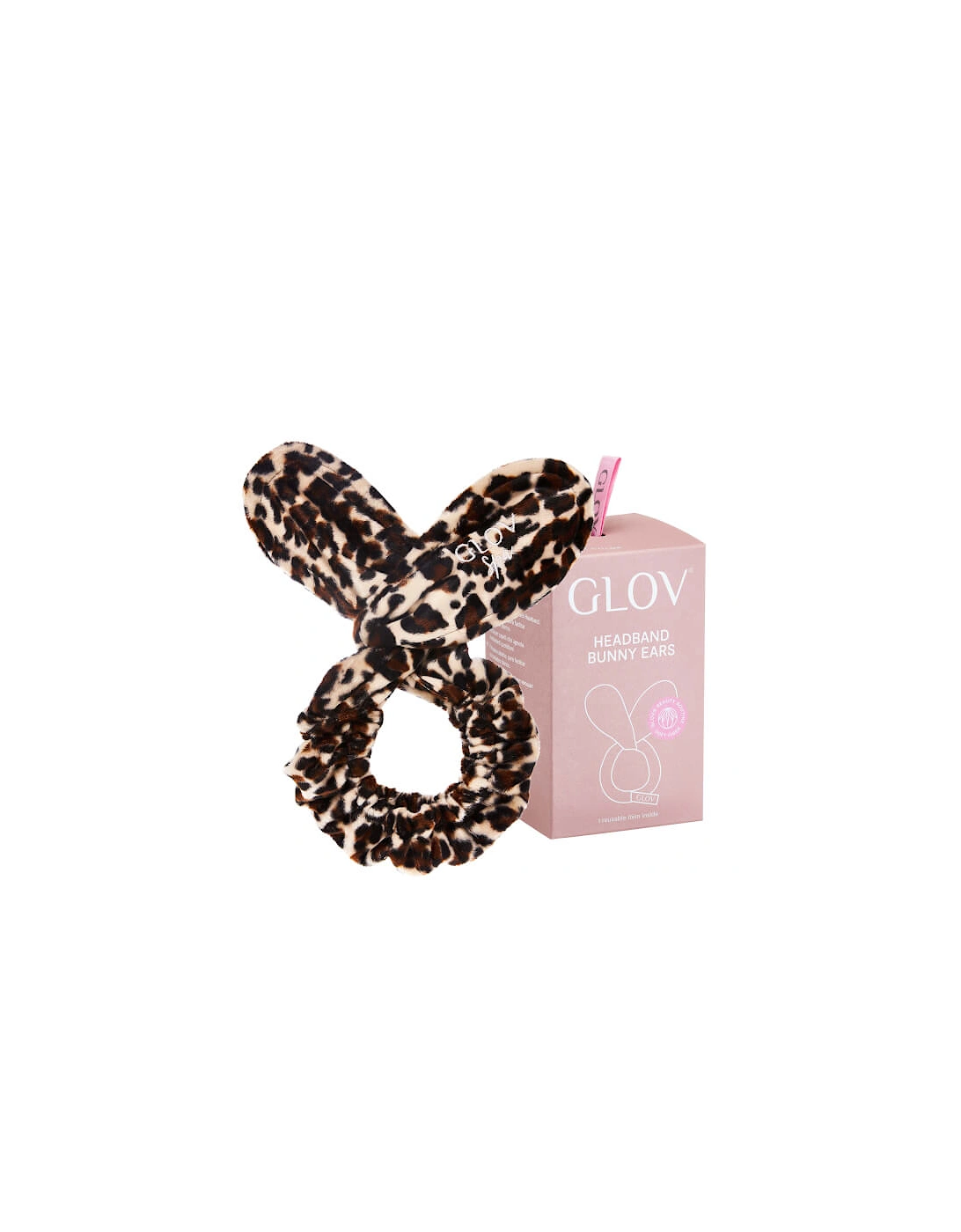 GLOV® Cheetah Bunny Ears Hair Protecting Headband and Hair Tie Set - GLOV, 2 of 1