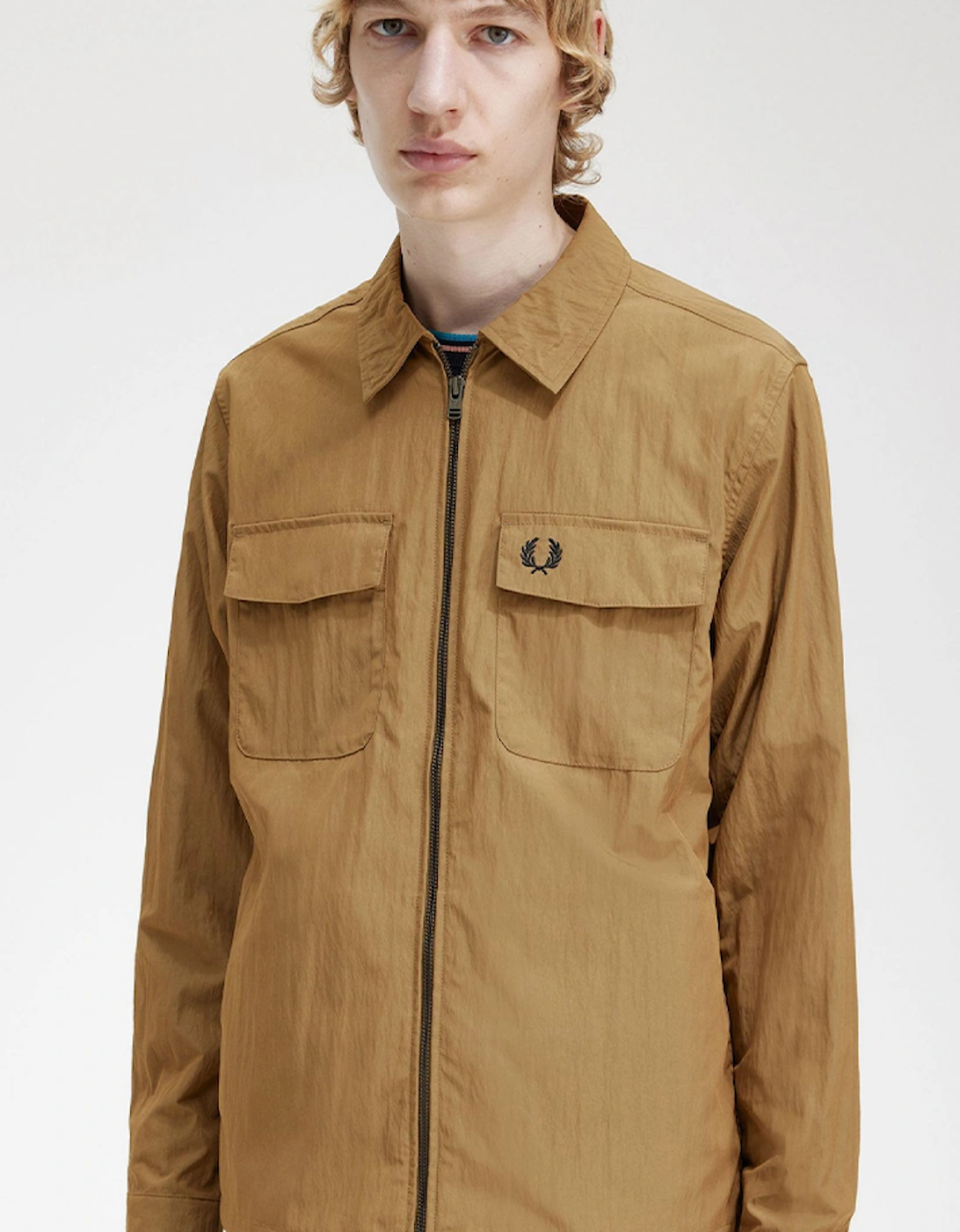 Men's Lightweight Zip-Through Overshirt