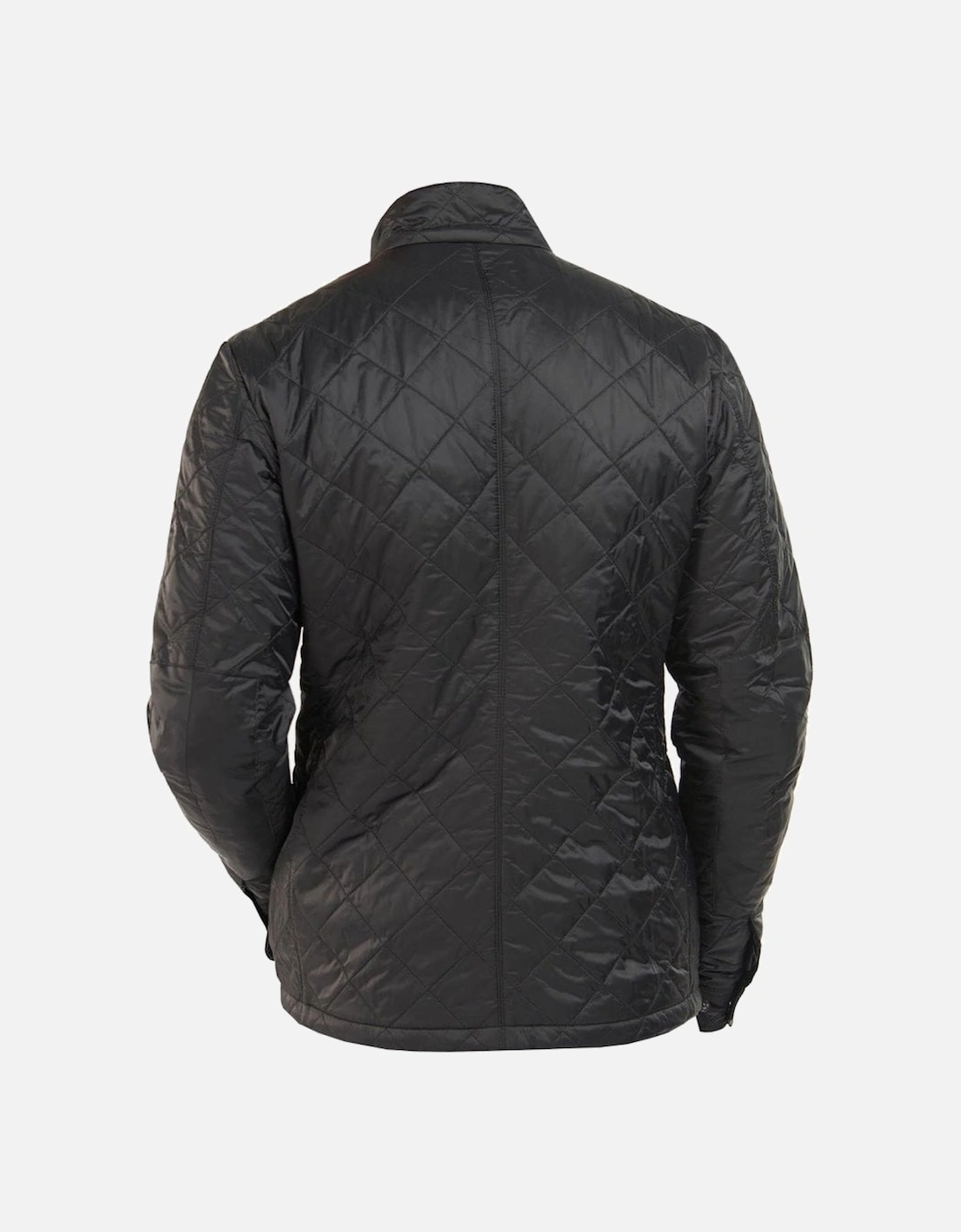 Barbour Men's Black Tourer Ariel Polarquilt Jacket.