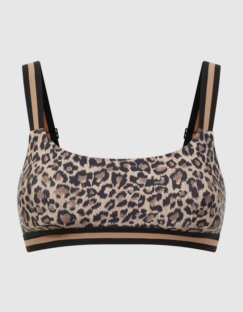 The Upside Animal Print Sports Bra