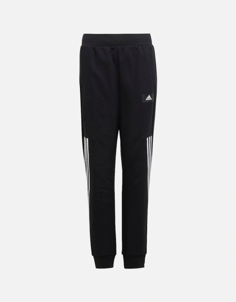 Boys Future Icons 3 - Stripes Tapered Leg Joggers