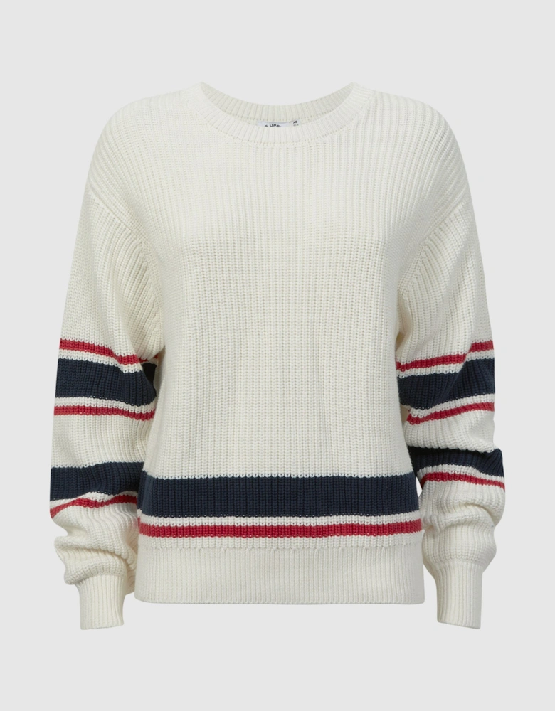 The Upside Knitted Crew Neck Jumper