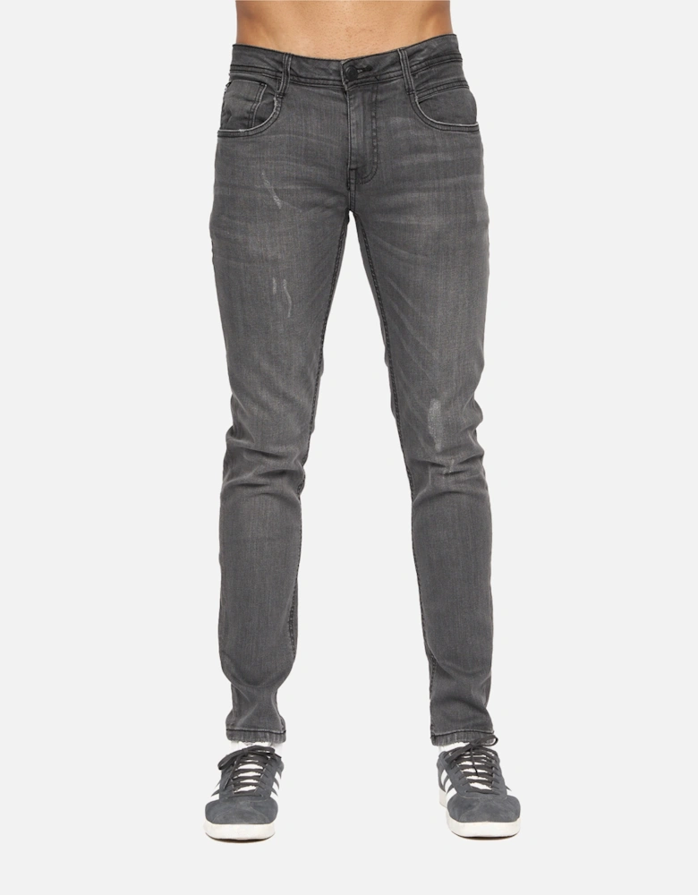 Duck and Cover Mens Tranfold Slim Jeans