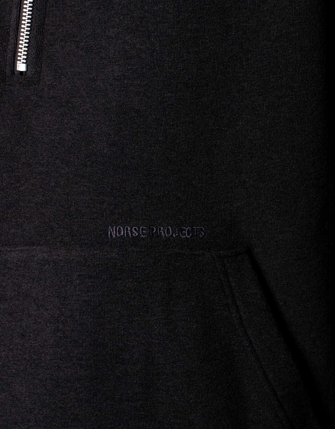 Relaxed Fit Frederik Fleece Half Zip Sweatshirt