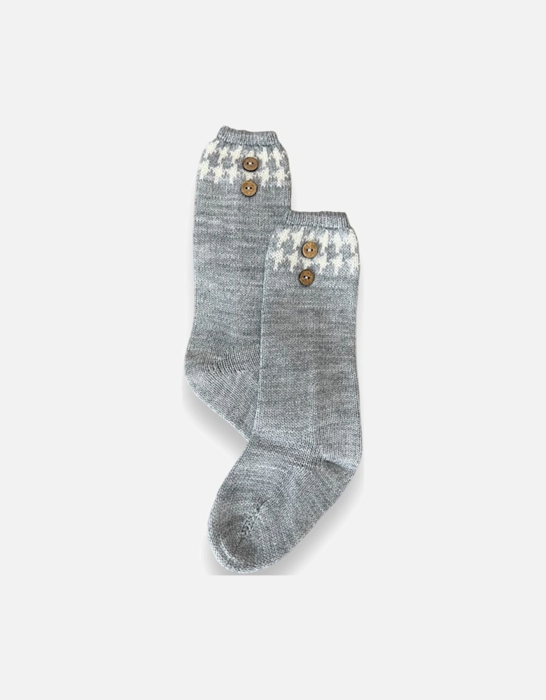 Grey Knee Socks
