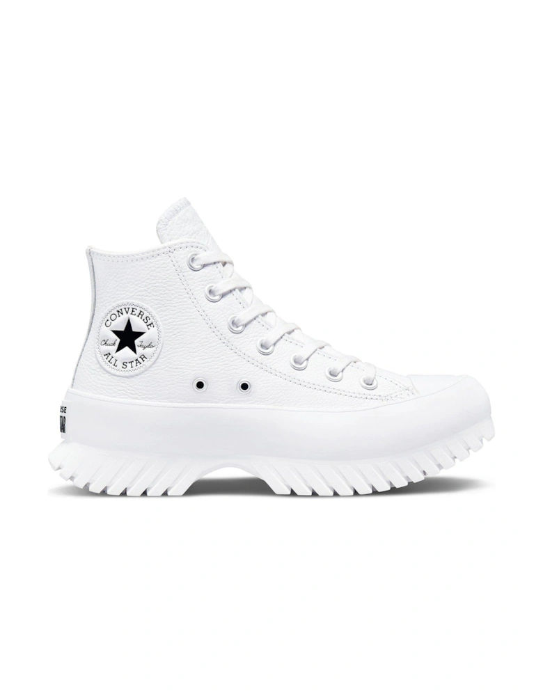 Chuck Taylor All Star Lugged Leather Hi-Tops - White