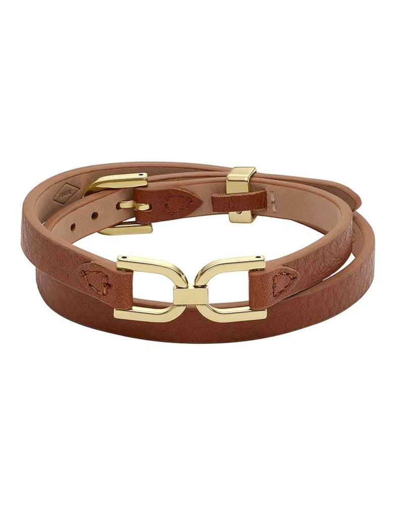 Heritage Brown Leather Bracelet