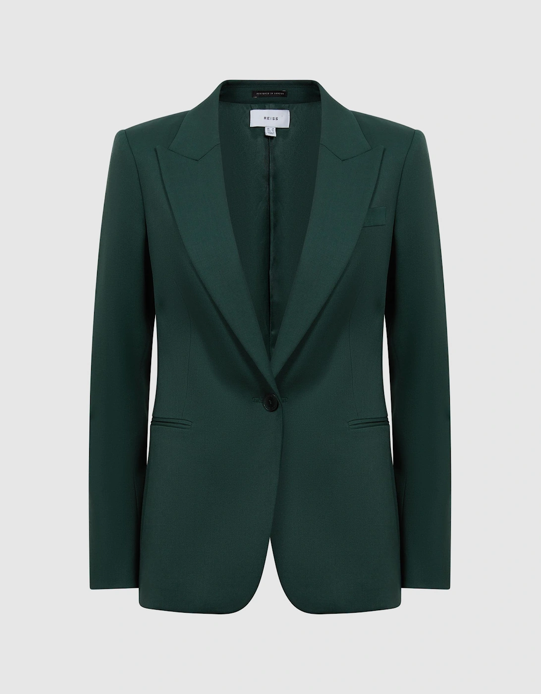 Tailored Fit Single Breasted Suit Blazer, 2 of 1