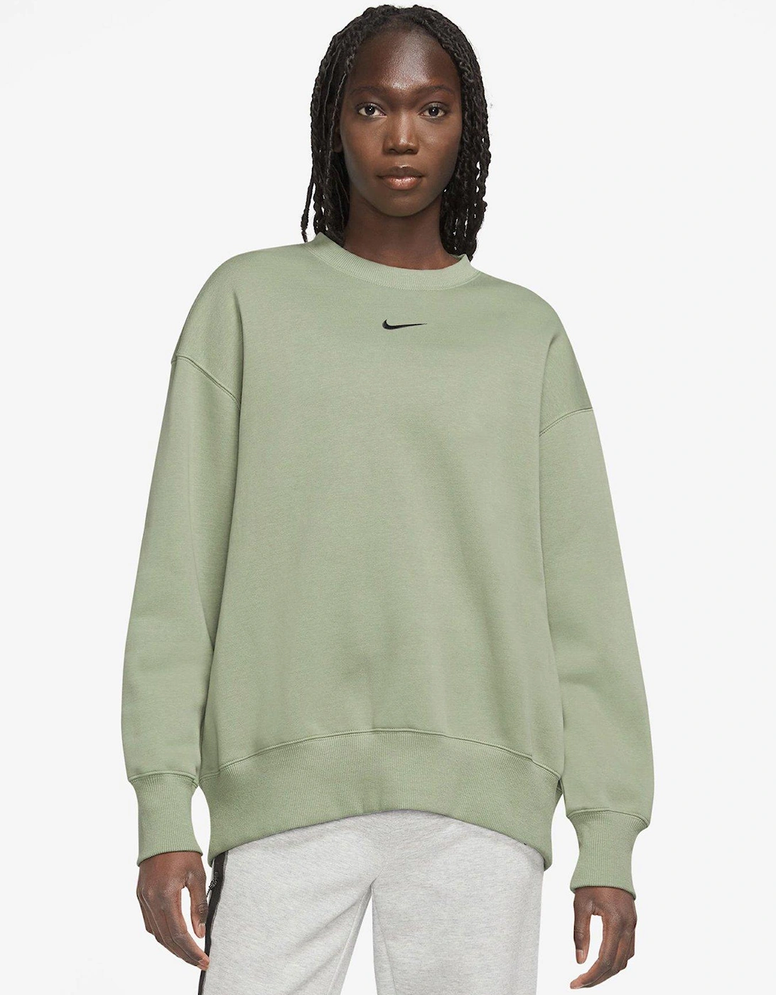 Sportswear Phoenix Fleece Women's Oversized Sweatshirt - Green, 6 of 5