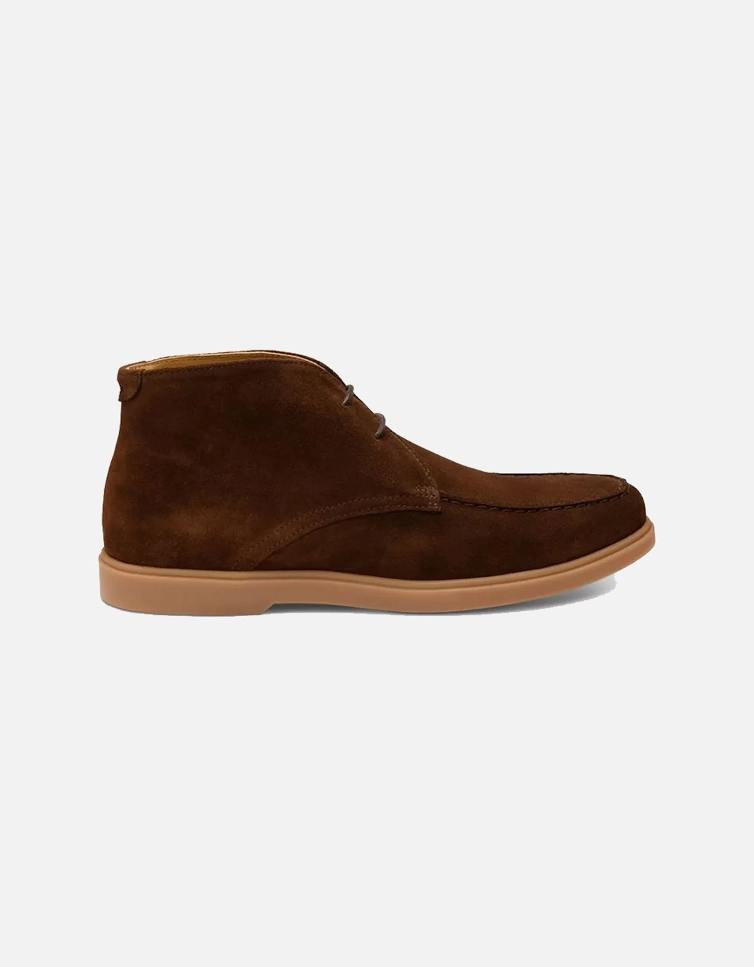 Amalfi Chocolate Suede Chukka Boot Chocolate Suede, 4 of 3