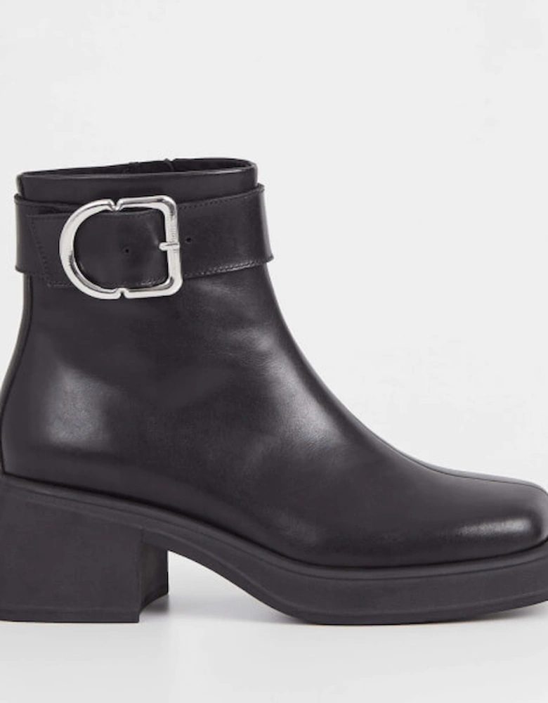 Dorah Leather Heeled Boots