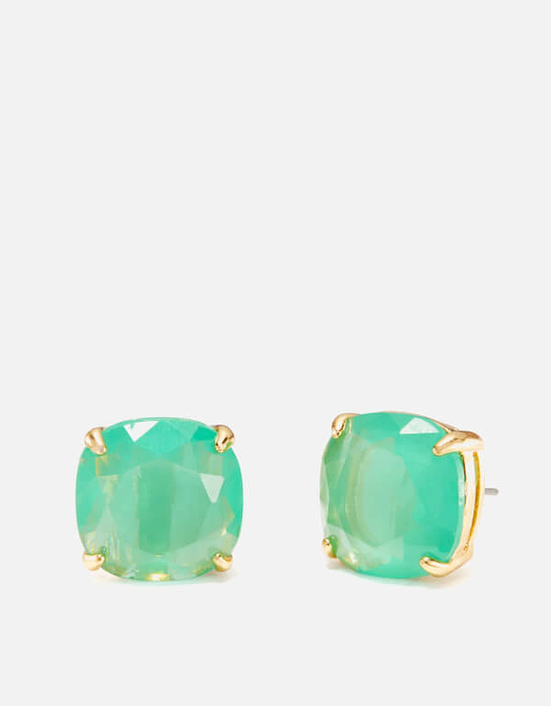 Gold-Plated Crystal Earrings, 2 of 1