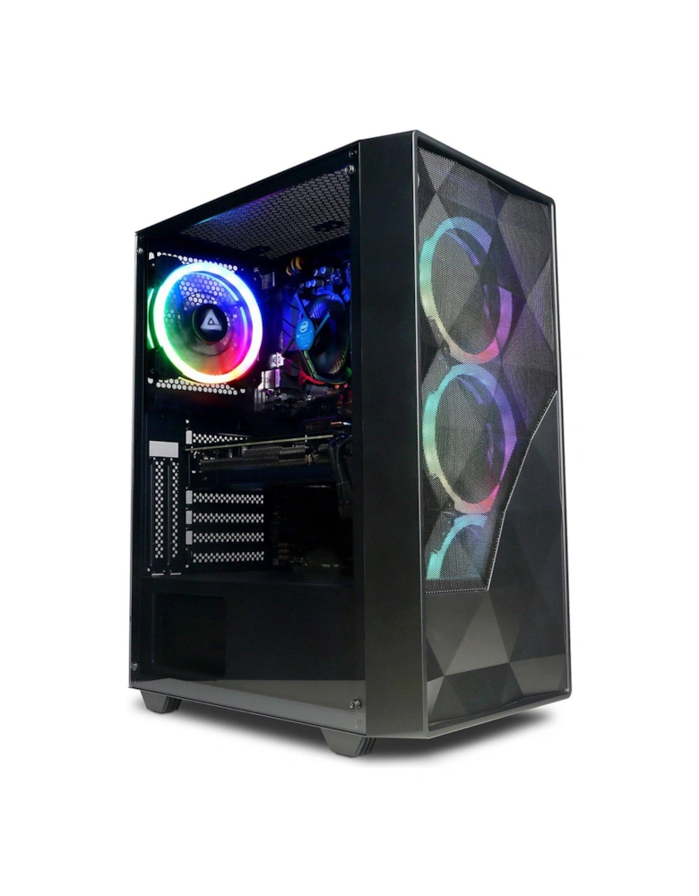 Eurus Gaming PC - AMD Ryzen 5 5500, RTX 4060, 16GB RAM, 1TB M.2 NVME SSD