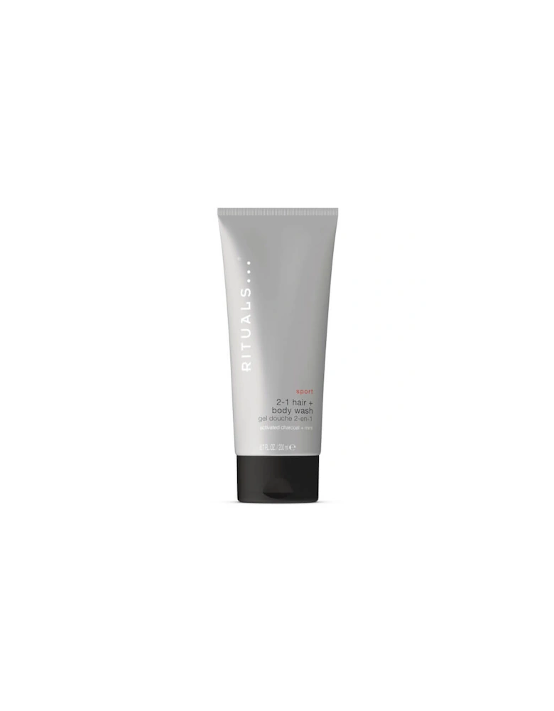 Sport Collection Refreshing Charcoal & Mint Complex Shampoo and Body Wash 200ml