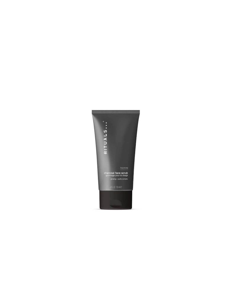 Homme Collection Ginseng and Purify Complex Charcoal Face Scrub 125ml