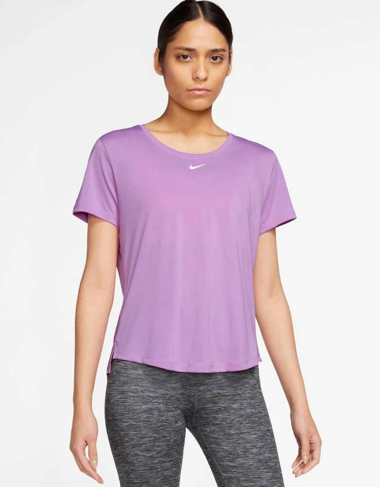 Dri-FIT One Women's Short-Sleeve Top - Pink