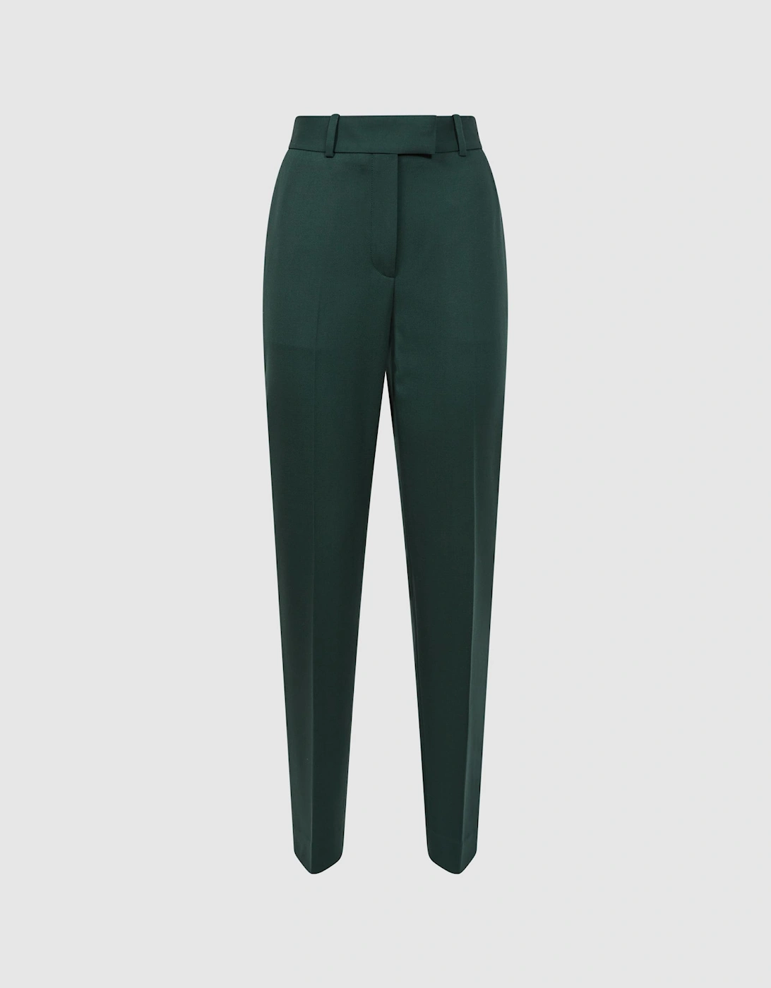 Slim Fit Wool Blend Mid Rise Trousers, 2 of 1