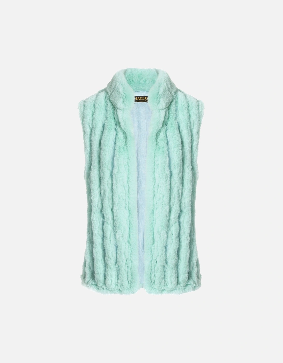 Green Faux Fur Gilet, 5 of 4