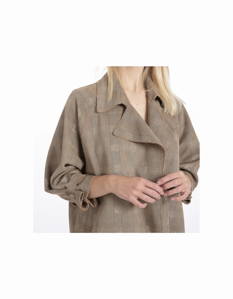 Mocha Luxury Faux Suede Jacket