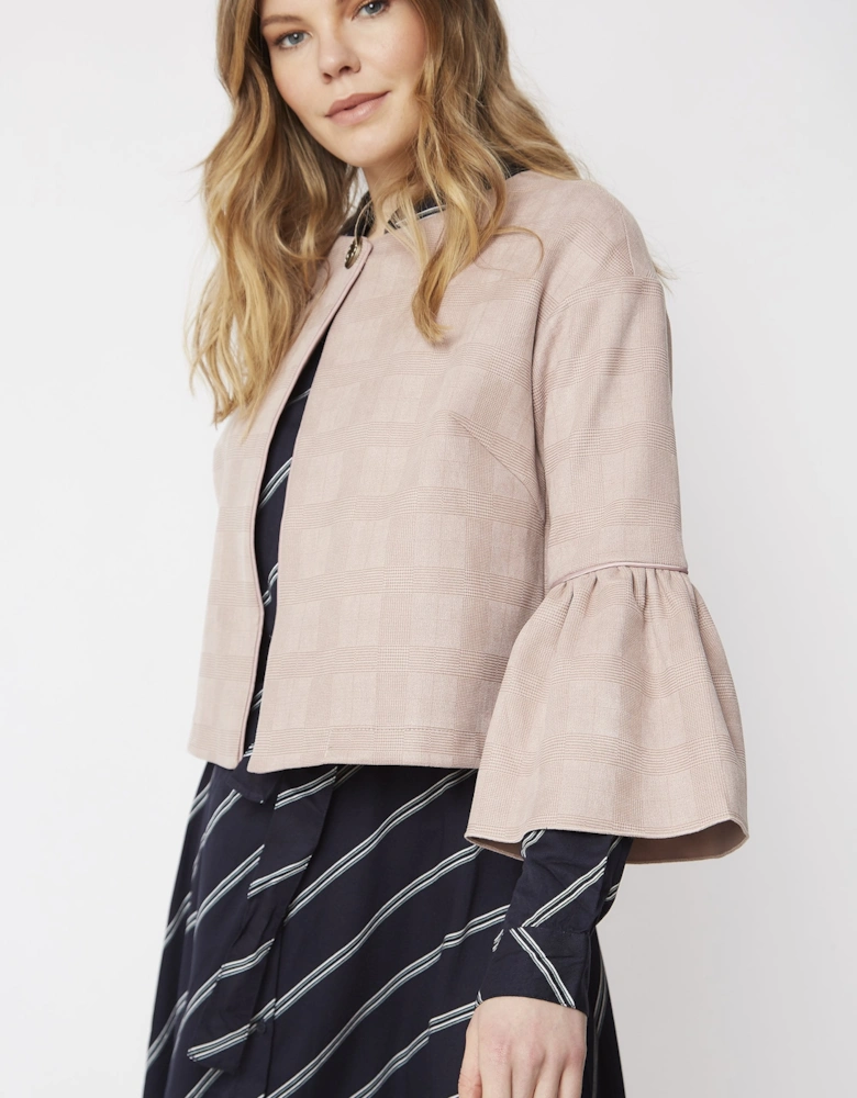 Pink Luxury Faux Suede Jacket