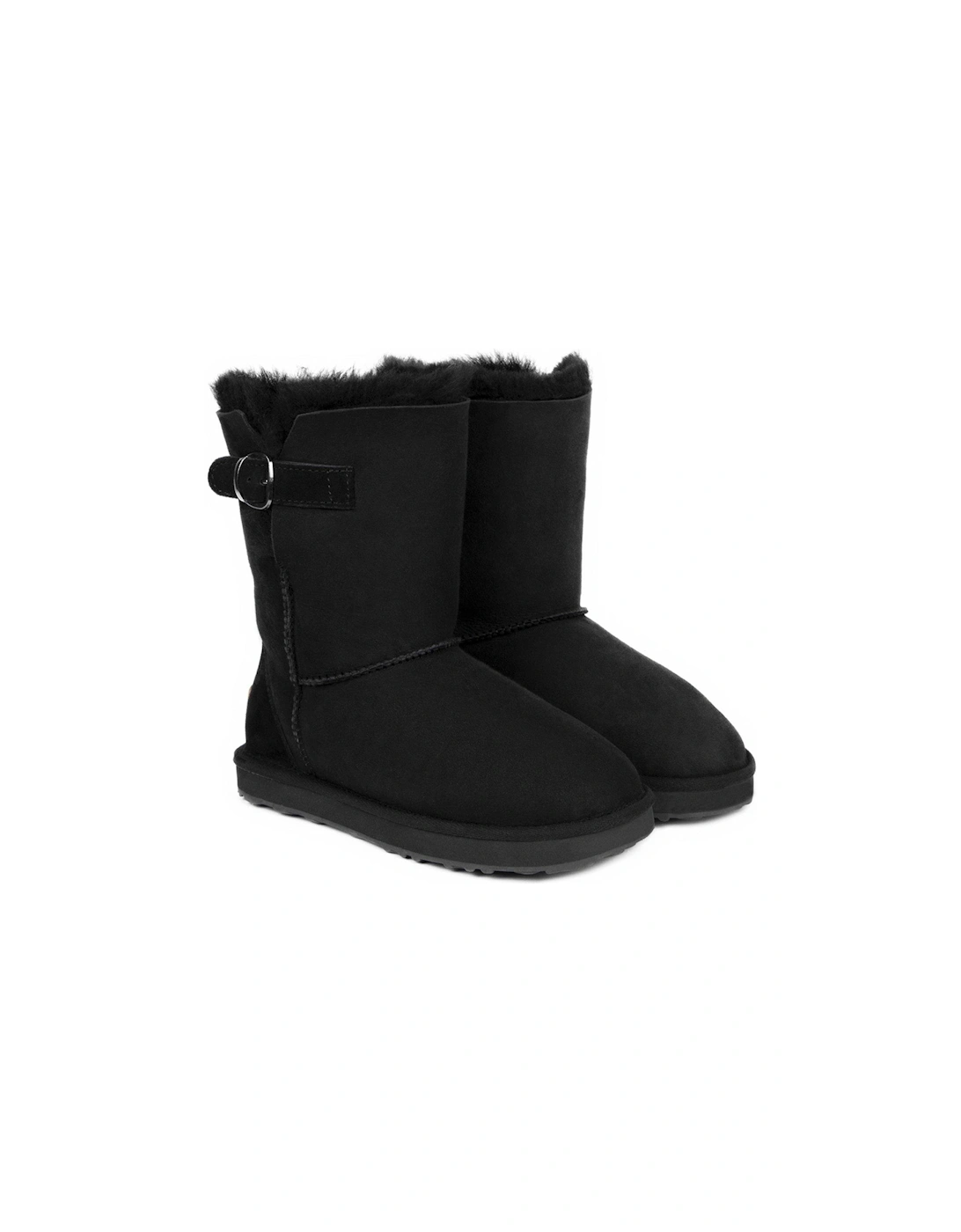 Ladies Surrey Sheepskin Boot - Black, 6 of 5