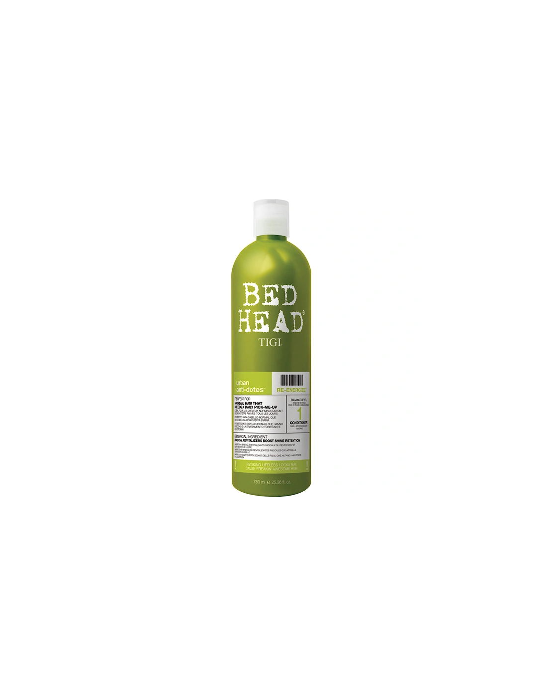 Bed Head Urban Antidotes Re-Energize Conditioner (750ml), 2 of 1