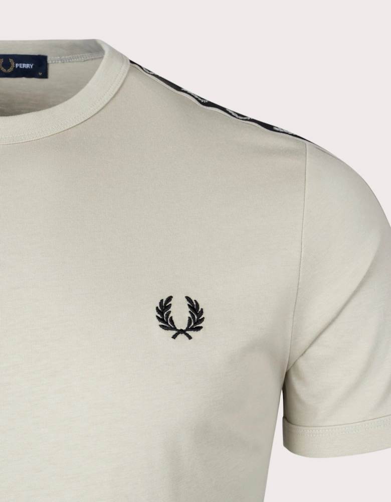 Contrast Tape Ringer T-Shirt