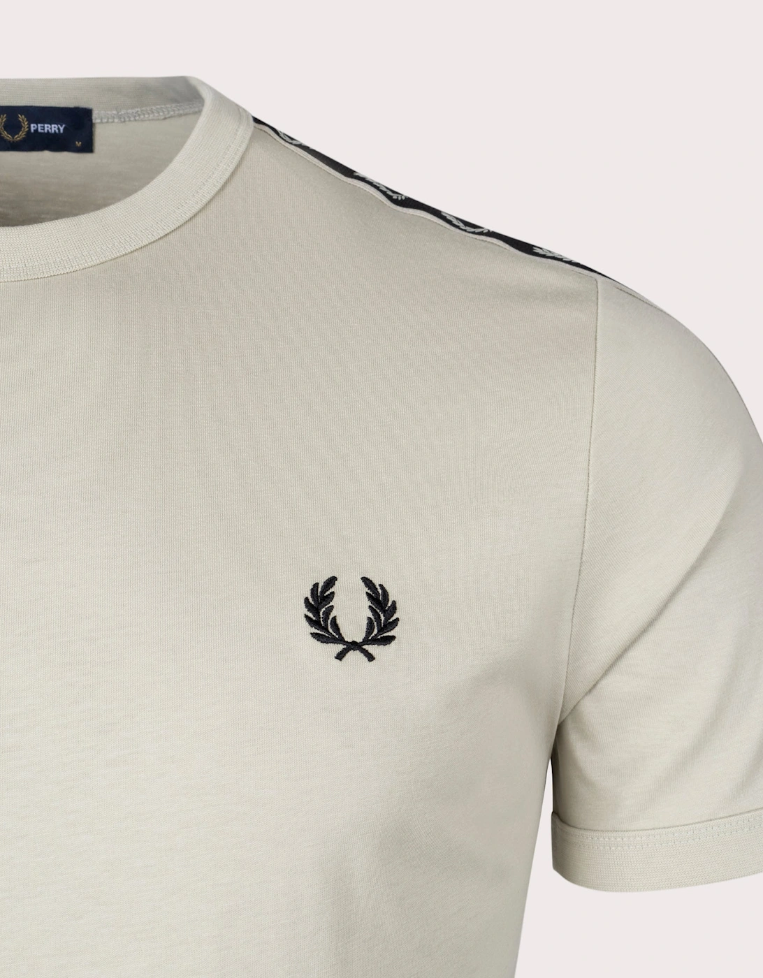 Contrast Tape Ringer T-Shirt